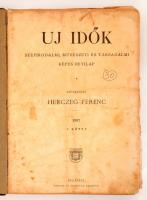 1907 Az Új idők c. folyóirat első fél évfolyama. (1-26. sz.) Szerkeszti: Herczeg Ferenc. Kiadói vise...