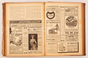 1907 Az Új idők c. folyóirat első fél évfolyama. (1-26. sz.) Szerkeszti: Herczeg Ferenc. Kiadói vise...