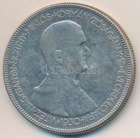 1930. 5P Ag "Horthy jobbra" T:3 Adamo P8