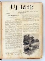 1897 Az Új idők c. folyóirat második fél évfolyama. (28-53. sz.) Szerkeszti: Herczeg Ferenc. Kiadói ...