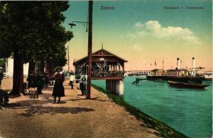 Zimony, Zemun, Semlin; Duna part