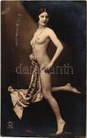 Erotic nude vintage card (non PC)