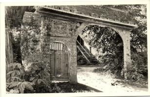 Szejkefürdő, Seiche; Székelykapu, építette Orbán Balázs, folklór / Szekely gate, built by Balázs Orbán, Transylvanian folklore