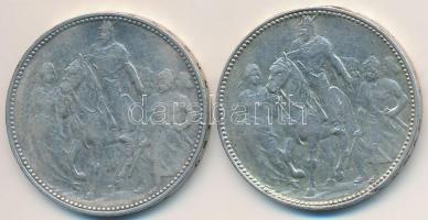 1896KB 1K Ag "Millennium" (2x) T:2- egyiken fny.
Adamo K5.2