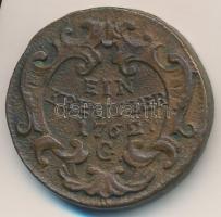 Ausztria 1762G 1kr Cu "Mária Terézia" Graz T:2-
Austria 1762G 1 Kreuzer Cu "Maria Th...