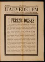 1916 Az Iparvédelem, a Magyar Védő Egyesület Hivatalos Lapja XII. évfolyamának 3. száma, címlapon Fe...