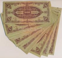 1945. 10.000P (26x) mind MNB bélyeggel T:III