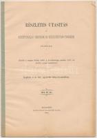 1894 Részletes utasítás a középiskolai orvosok és egészségtan-tanárok számára, 11p