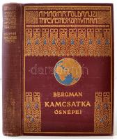 Sten Bergman: Kamcsatka ősnépei, vadállatai és tűzhányói között. Fordította Dr. Cholnoky Béla. 70 képpel és 1 térképpel. A Magyar Földrajzi Társaság Könyvtára. Bp., Franklin Társulat. Kiadói festett, aranyozott egészvászon-kötésben, a gerinc kissé kopottas, egyébként jó állapotban.