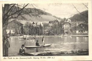 13 db VEGYES, azaz 12 régi és 1 modern, városképes képeslap, nagyrészt osztrák lapok egy nem képesla...