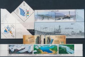 24 klf bélyeg, közte teljes sorok, 24 stamps