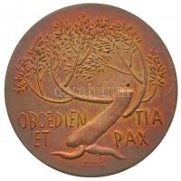 Vatikán 1960. "XXIII. János" Br emlékérem eredeti tokban. Szign.: Manzú (33mm) T:2
Vatica...