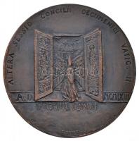 Vatikán 1963. "VI. Pál pápa / Második vatikáni zsinat" Br emlékérem "E. SENESI" ...