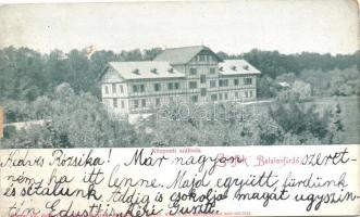 6 db RÉGI városképes képeslap, Balaton parti települése, Badacsony, Siófok, Balatonaliga, Tihany, Ke...