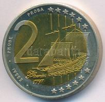2004. 2EUR "Mátyás király - Phoenix vitorlás" próbaveret T:P apró ph