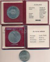 1982. 100Ft Cu-Ni "Labdarúgó VB 1982" tokban tanúsítvánnyal + 1983. 100Ft Cu-Ni "FAO&...