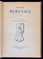 Jean Racine: Berenice. Tragédia. Ford. Benedek Marcell. Szalay Lajos rajzaival. Bp., 1943, Singer és...