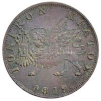 Ión-szigetek / Brit adminisztráció 1819. 1O Cu (9,3g) T:2- ph.
Ionian Islands / British administrat...