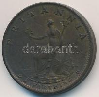 Nagy-Britannia 1799. 1f Cu "III. György" T:2- apró ph. 
Great Britain 1799. 1 Farthing Cu...