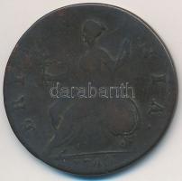 Nagy-Britannia 1740. 1/2p Cu "II. György" T:3 kis ph.
Great Britain 1740. 1/2 Penny Cu &q...