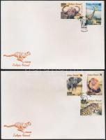 Animal set + 2 FDC Állat sor + 2 FDC