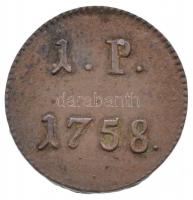 Csehország / Történelmi tartomány 1758. 1pf Cu T:2-,3
Bohemia 1758. 1 Pfennig Cu C:VF,F
Krause KM#...