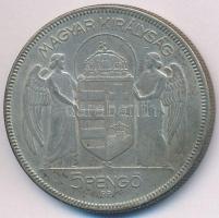 1930. 5P Ag "Horthy jobbra" T:2,2-
Adamo P8