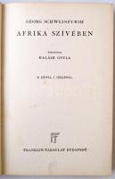 Georg Schweinfurth: Afrika szívében. Fordította Halász Gyula. Bp., é.n., Franklin. Kiadói aranyozott...