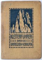 Schmidkunz, Walter: Kletterführer durch die Voralpen. München, 1916, Verlag der Deutschen Alpenzeitung GmbH (Kletterführer der Deutschen Alpenzeitung 1.). Díszes, kicsit kopott vászonkötésben, jó állapotban.