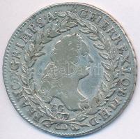 1765BG/EVM-D 20kr Ag "Lotharingiai Ferenc" T:2,2- Huszár: 1798.; Unger III.: 1290.b