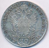 Ausztria 1823A 20kr Ag "I. Ferenc" T:2,2-
Austria 1823A 20 Kreuzer Ag "Franz I"...