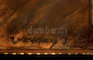 Olvashatatlan jelzéssel: Olvasó nő. Pasztell, papír, üvegezett keretben, 30x21 cm