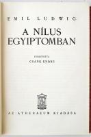 Emil Ludwig: A Nilus Egyiptomban. Bp., é.n., Athenaeum. Kiadói egészvászon-kötésben