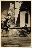 Oberammergau, Kriegerdenkmal / WWI war memorial statue