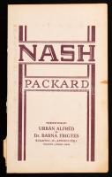 1927 Nagy-Budapest, dr. Szelnár Aladár, térkép, 20x23cm