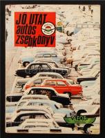 cca 1970-1980 Jó utat! Autós zsebkönyv, 384p