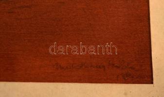 Macskássy Izolda (1945-): Lányok, nők.  Vegyes technika, selyem, üvegezett keretben, jelzett, kifaku...