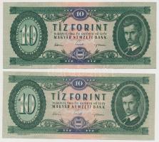 1962-1969. 10Ft (4x) T:I-III szép papír