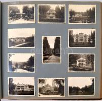 cca 1941 Erdély fotóalbum, cca 250 albumba rendszerezett fényképpel, különböző méretben de javarészt...