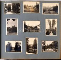 cca 1941 Erdély fotóalbum, cca 250 albumba rendszerezett fényképpel, különböző méretben de javarészt...