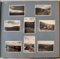 cca 1941 Erdély fotóalbum, cca 250 albumba rendszerezett fényképpel, különböző méretben de javarészt...
