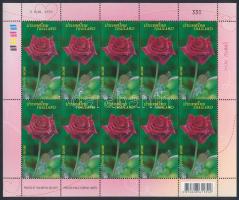 Rose mini sheet, Rózsa kisív