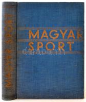 Albrecht kir. Herceg et alii: Magyar Sport. Budapest, [1934], Merkantil Nyomda. Kiadói egészvászon kötésben.
