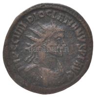 Római Birodalom / Ticinum / Diocletianus 285. Antoninianus AE (3,39g) T:2-,3 Roman Empire / Ticinum / Diocletian 285. Antoninianus AE "IMP C C VAL DIOCLETIANVS P F AVG / IOVI CONSERVAT - TXXIT" (3,39g) C:VF,F RIC V 222, T