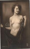 Nude lady, erotic photo; J. Mandel, Paris (non PC)