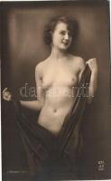 Nude lady, erotic photo; J. Mandel, Paris  (non PC)