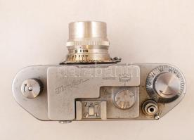 MOM Momikon fényképezőgép, Ymmar 1:3,5/50 mm  objektívvel, jó állapotban, eredeti objektív sapkával,...