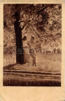 18 db MODERN, fekete-fehér, motívum és városképes 'szocreál' képeslap, vegyes minőség / 18...