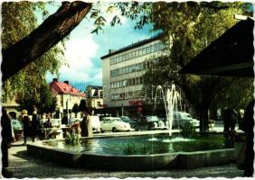 58 db MODERN fekete-fehér és színes városképes képeslap, Svédország, vegyes minőség / 58 modern, bla...