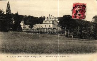 Saint-Christophe-le-Jajolet, Chateau de Sassy et le Parc / Sassy castle with the gardens